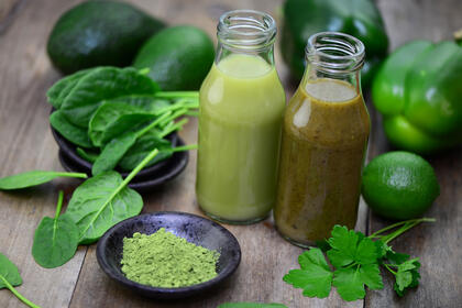 Matcha Grün Tee Smoothie