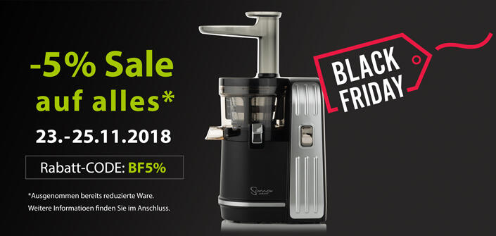 Black Friday 2018 | EUJUICERS.DE