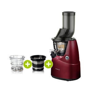 Kuvings B6000 Entsafter rot plus Smoothie- & Eiscreme-Set | EUJUICERS.DE