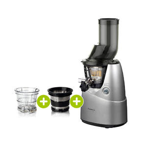 Kuvings B6000 Entsafter silber plus Smoothie- & Eiscreme-Set | EUJUICERS.DE