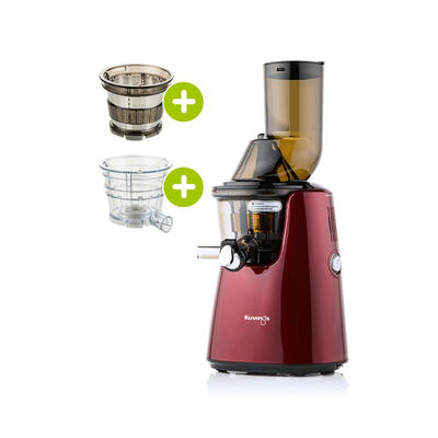 Kuvings C9500 Entsafter rot plus Smoothie- & Eiscreme-Set | EUJUICERS.DE