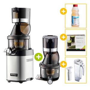 Kuvings Whole Slow Juicer Chef CS600 + Citroclean + Rezeptbuch + Vakuum-Saftbehälter inkl. Pumpe | EUJUICERS.DE