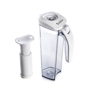 Vakuum-Saftbehälter 1 Liter inklusive Pumpe | EUJUICERS.DE Vakuum-Saftbehälter 1 Liter inklusive Pumpe | EUJUICERS.DE