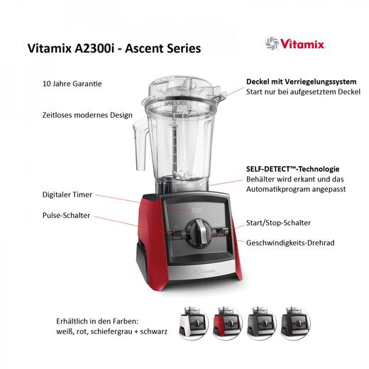 Vitamix Ascent A2300i Bedienung | EUJUICERS.DE