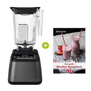 Blendtec Designer 725 Gunmetal plus Rezeptbuch | EUJUICERS.DE