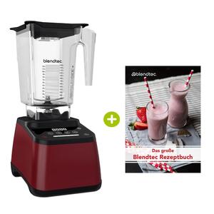 Blendtec Designer 625 Weinrot plus Rezeptbuch | EUJUICERS.DE