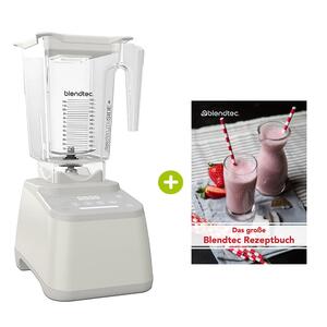 Blendtec Designer 625 Polarweiß plus Rezeptbuch | EUJUICERS.DE