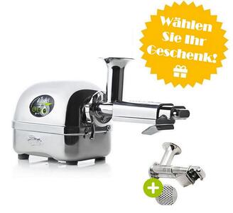 Angel Juicer 7500 + Grob-Sieb + Geschenk Auswahl | EUJUICERS.DE