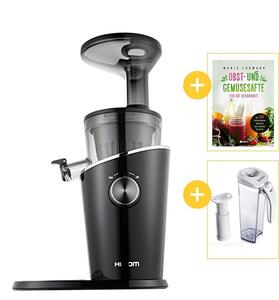 Hurom H100 Slow schwarz mit Werbegeschenken | EUJUICERS.DE