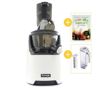 Kuvings EVO820 Whole Slow Juicer Weiß mit Werbegeschenken | EUJUICERS.DE