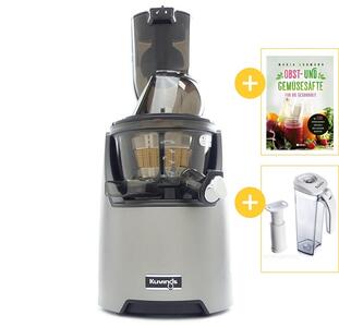 Kuvings EVO820 Whole Slow Juicer Silber mit Werbegeschenken | EUJUICERS.DE