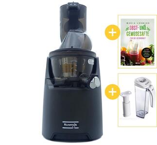 Kuvings EVO820 Whole Slow Juicer Schwarz mit Werbegeschenken | EUJUICERS.DE