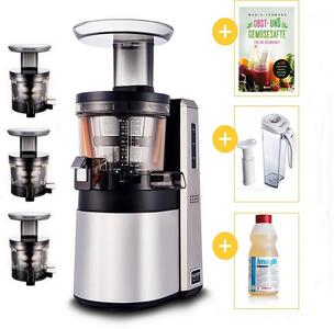 Hurom HW (H22) Slow Juicer mit Werbegeschenke und 3 Topsets | EUJUICERS.DE