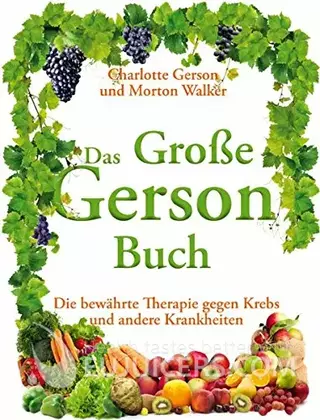 Dr. Max Gerson Therapie Buch EUJUICERS.DE