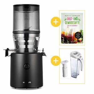 Hurom H320n Schwarz Geschenk | EUJUICERS.DE