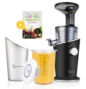 Sana 848 Slow Juicer plus Geschenk schwarz |EUJUICERS.DE